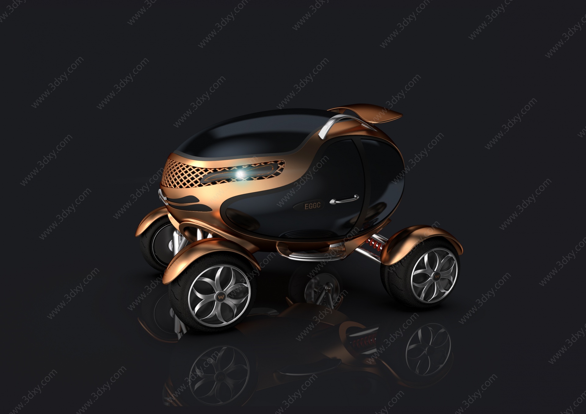 现代概念车3D模型
