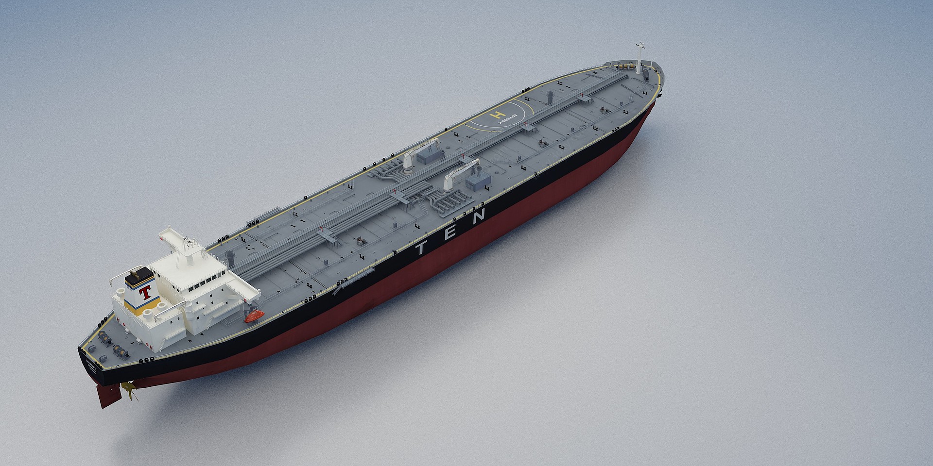 现代轮船军舰货轮3D模型