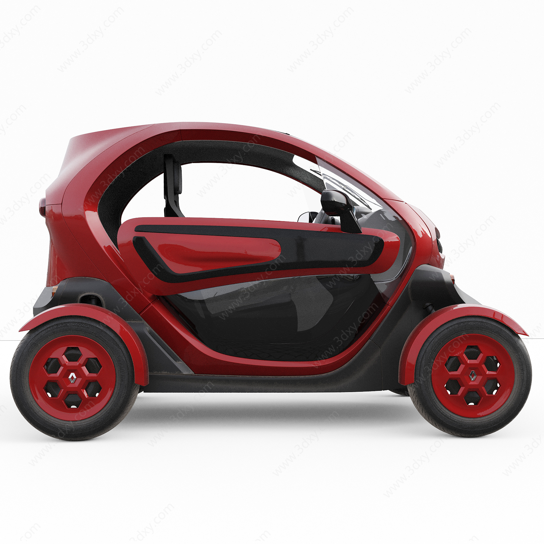 雷诺电动车3D模型