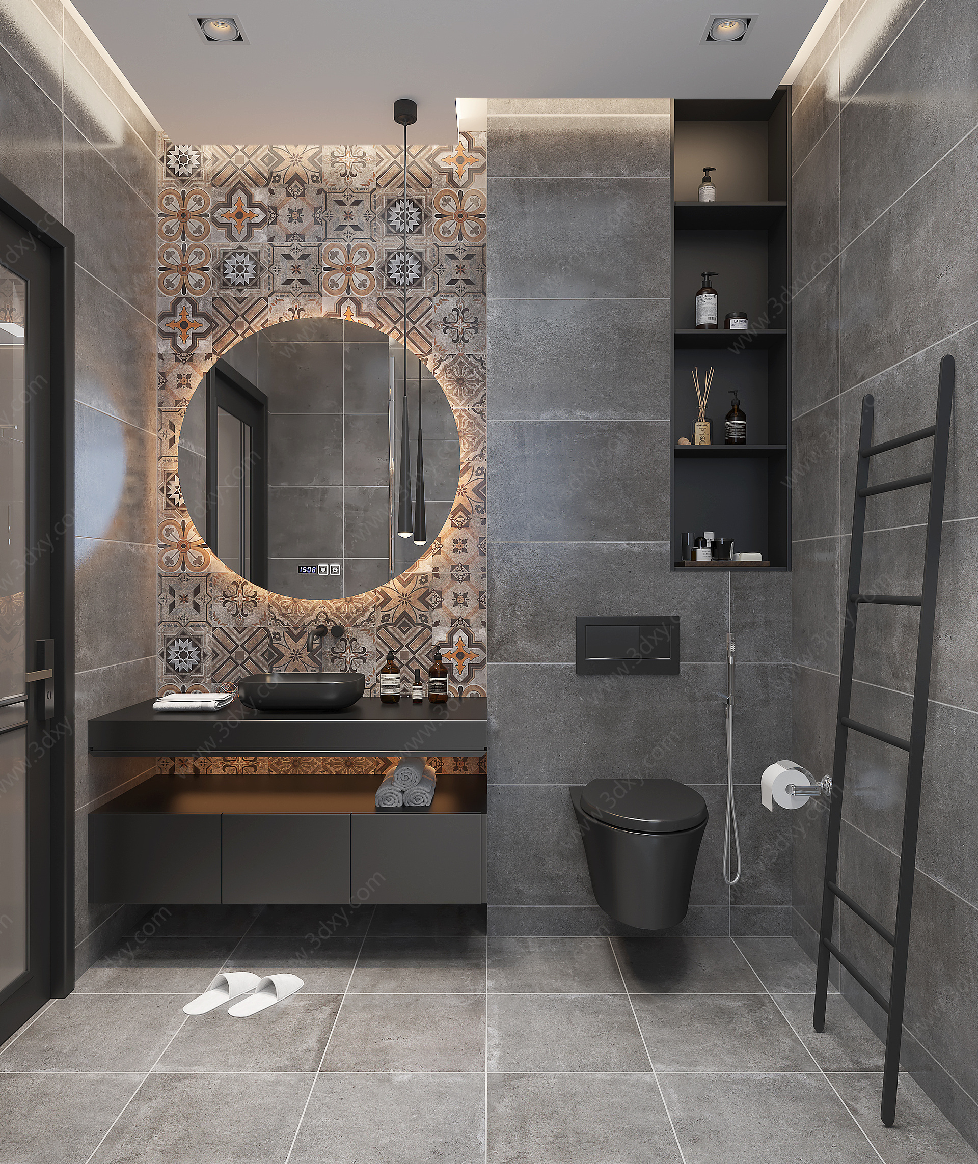 卫生间浴室浴室柜3D模型
