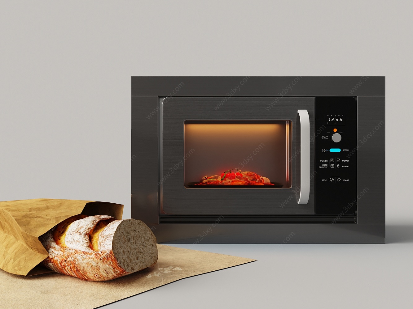 厨房电器橱柜3D模型