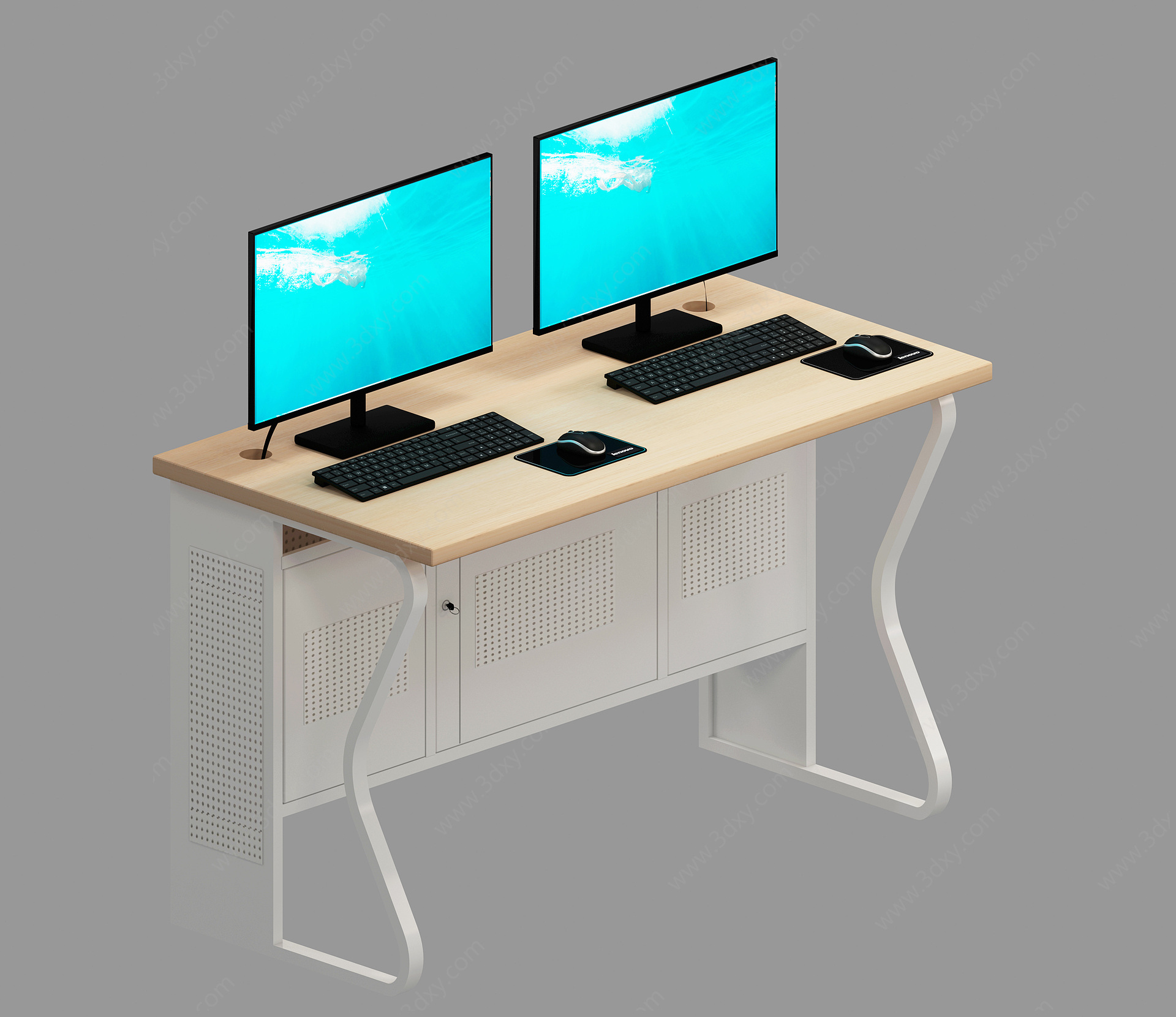 办公桌3D模型