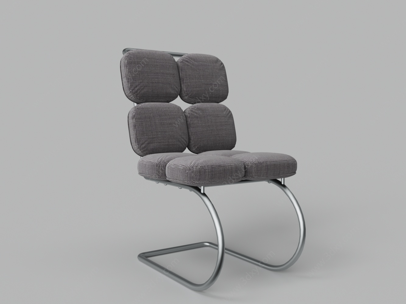 休闲椅布艺椅子3D模型
