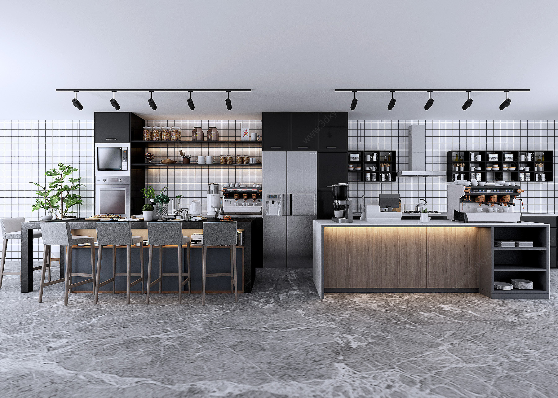 厨房橱柜3D模型