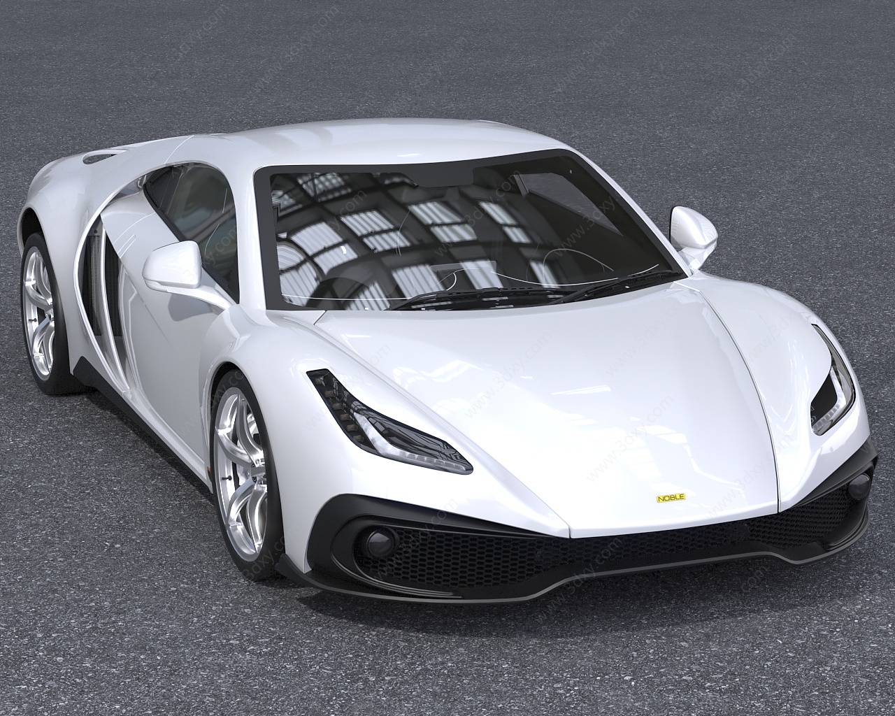 2022款ikx3NobleM500跑车3D模型