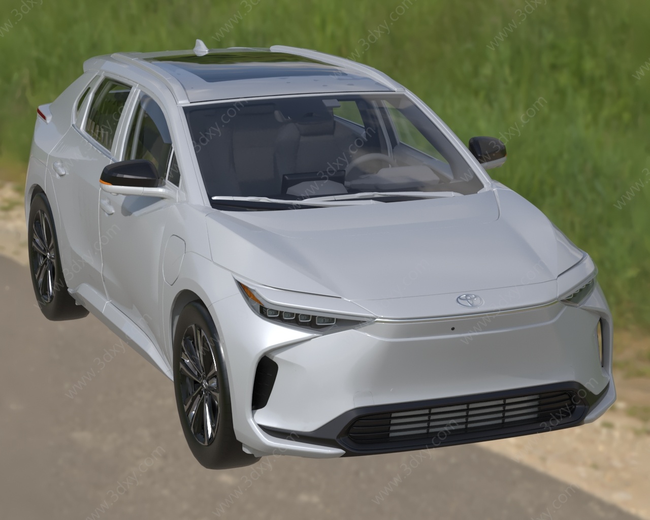 丰田bZ4X汽车3D模型