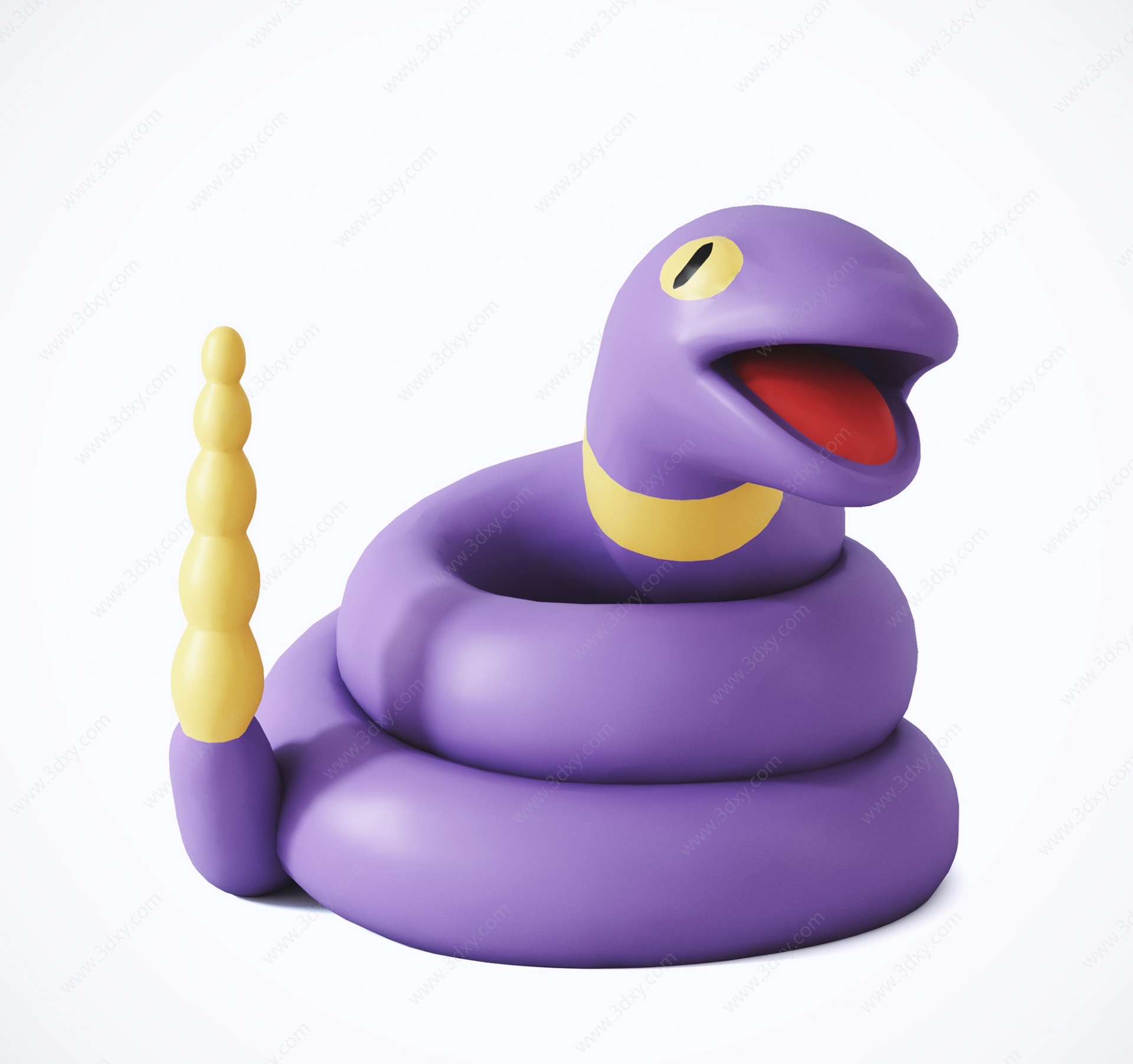 宠物小精灵阿柏蛇玩具3D模型