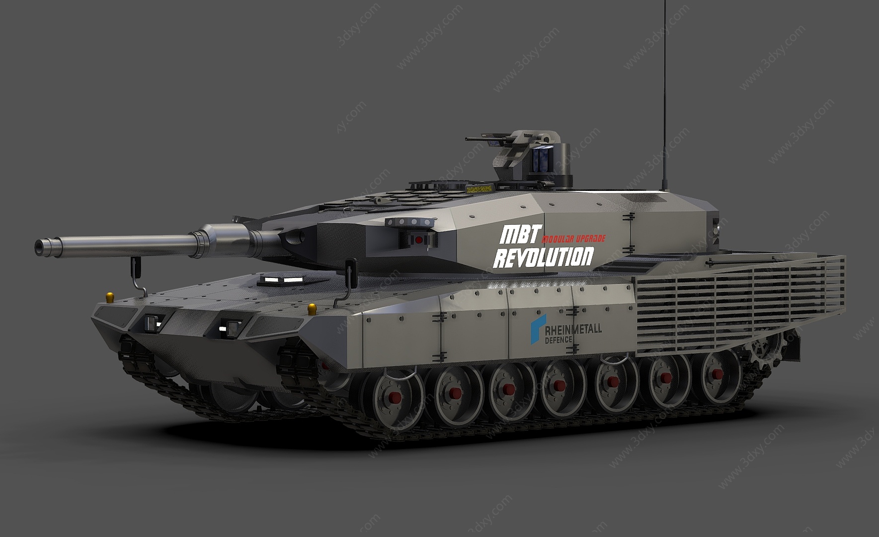 坦克装甲车步兵战车3D模型