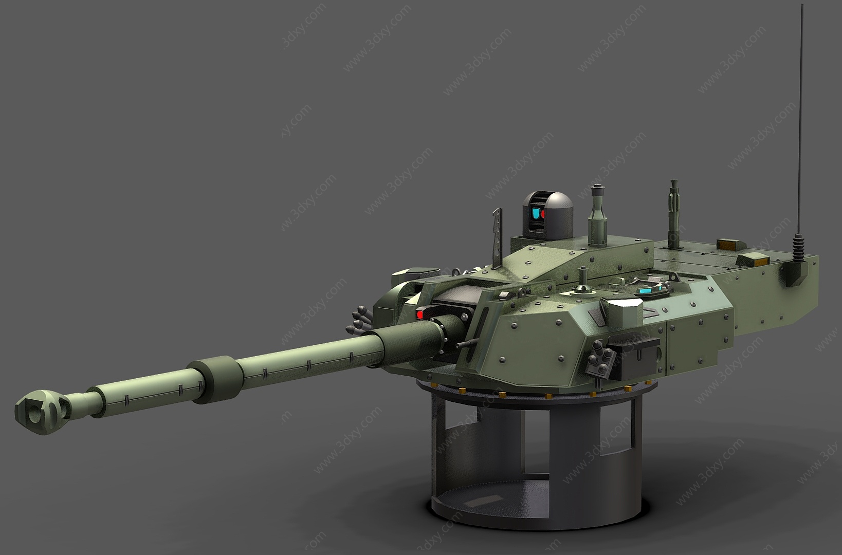 炮弹发射架发射架3D模型