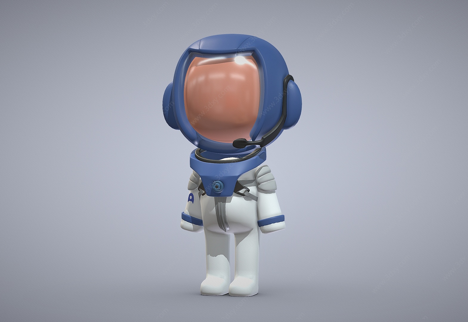 宇航员玩偶儿童玩具3D模型