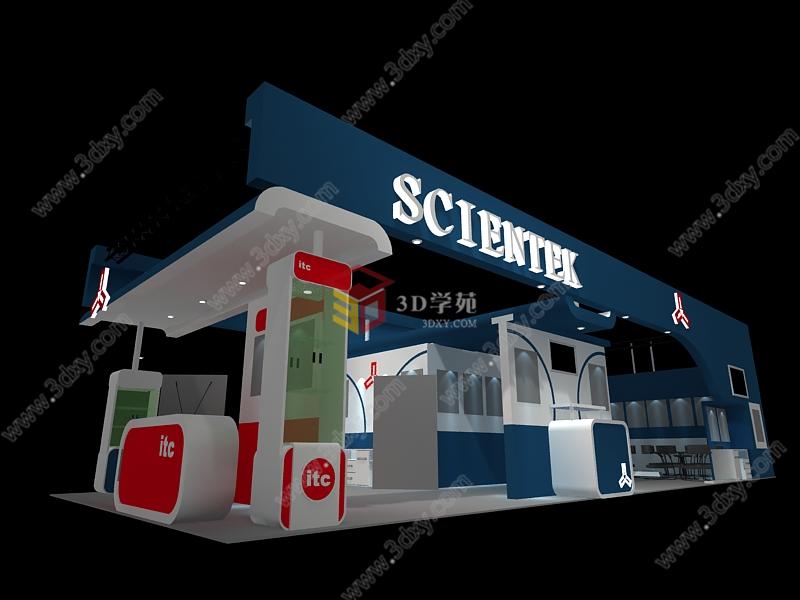 SCIENTEK 餐饮设备3D模型