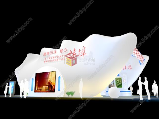 花灯歌舞展厅3D模型