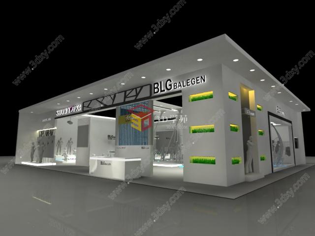BLG展厅3D模型