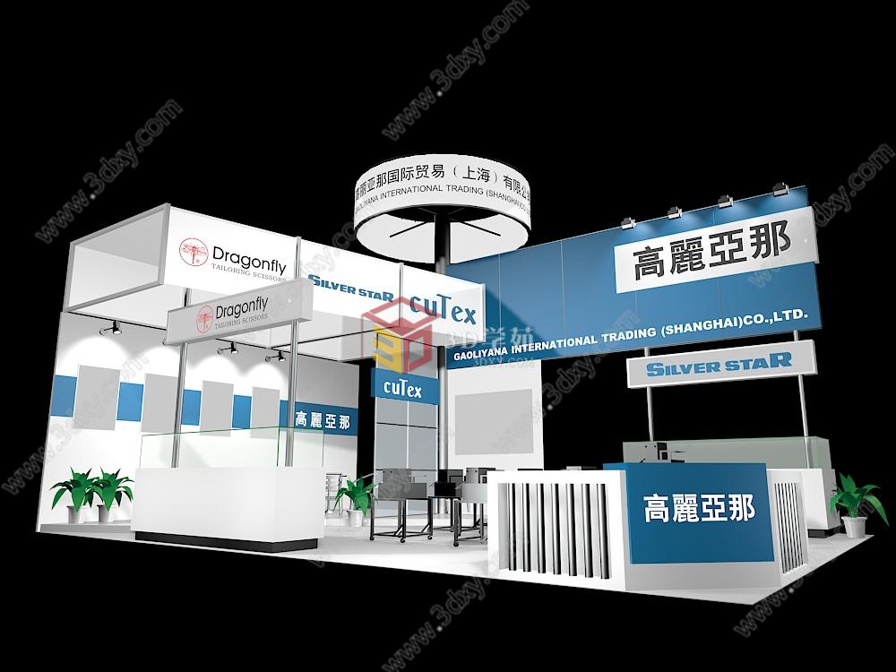 台湾展厅3D模型