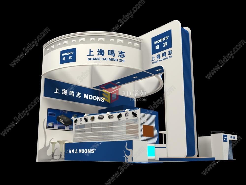 上海器材3D模型