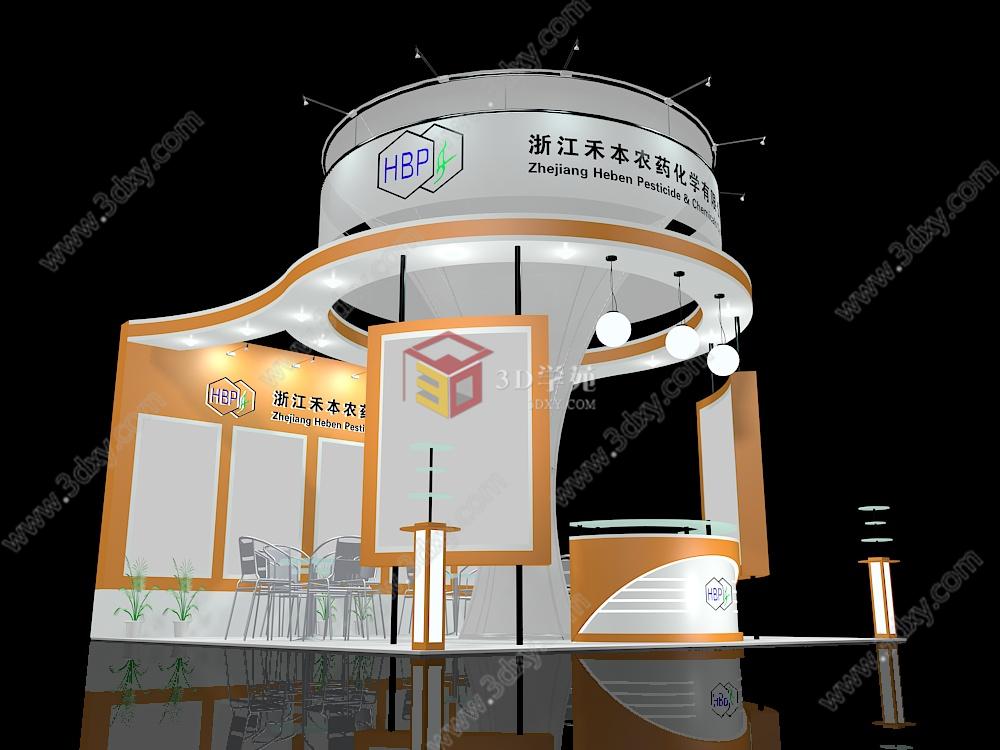 浙江化学生物3D模型
