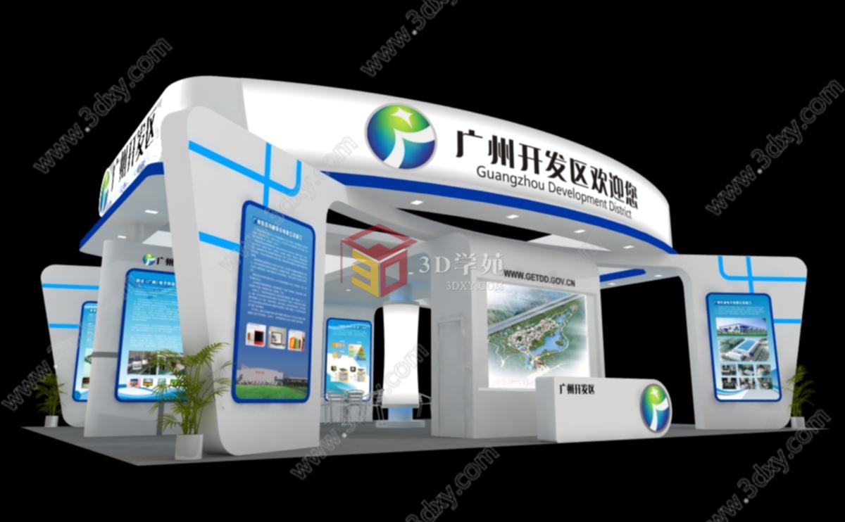 15X12广州开发区3D模型