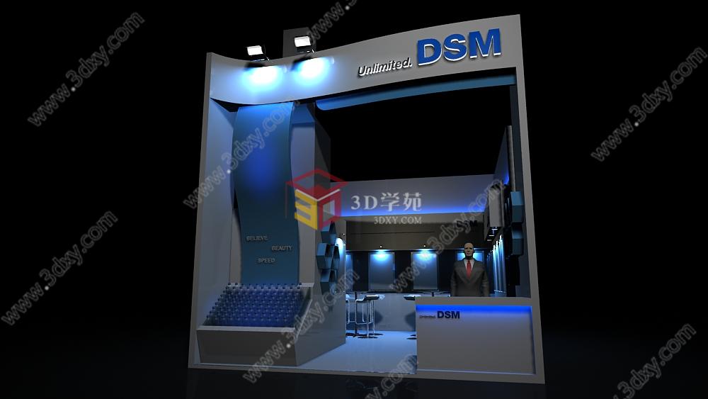 DSM展3D模型