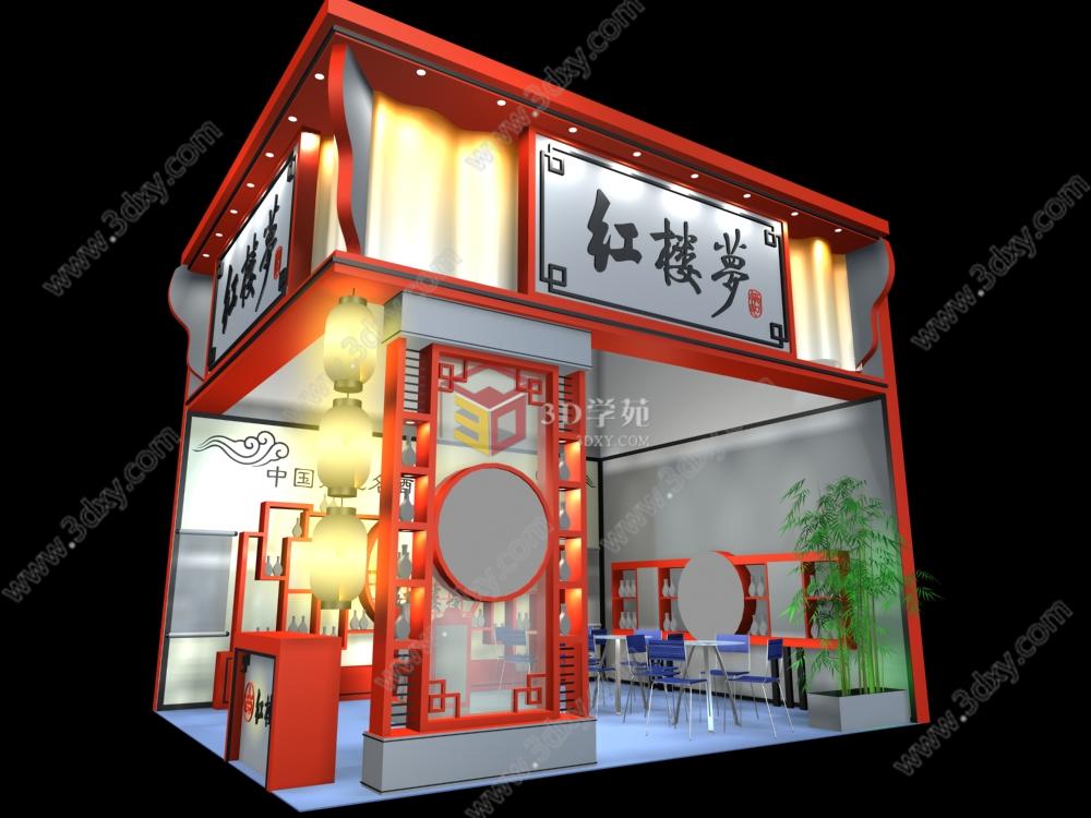 红楼梦中国经典展3D模型