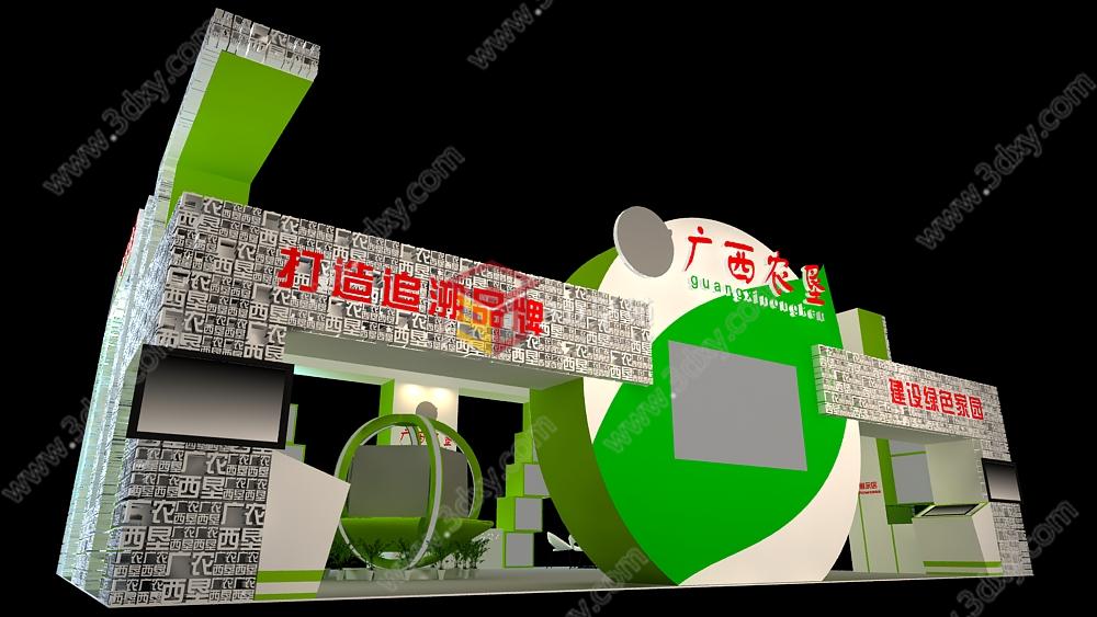广西农垦展3D模型