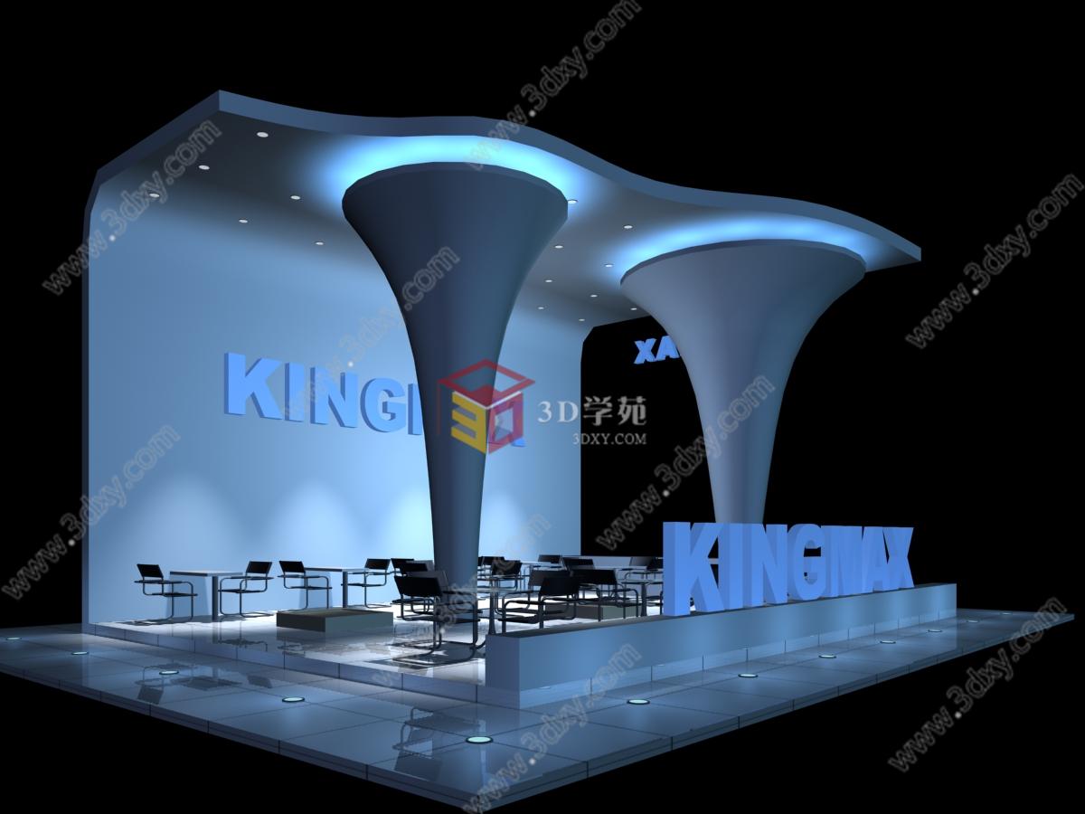 KINGMAX电脑硬件3D模型