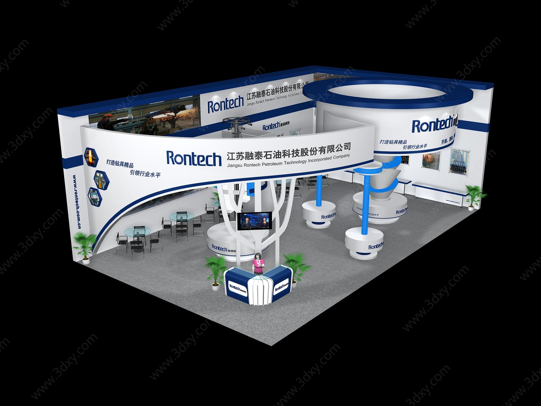 江苏融泰石油科技3D模型
