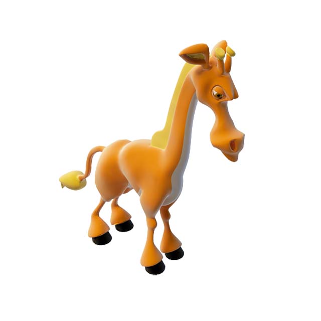 小马3D模型