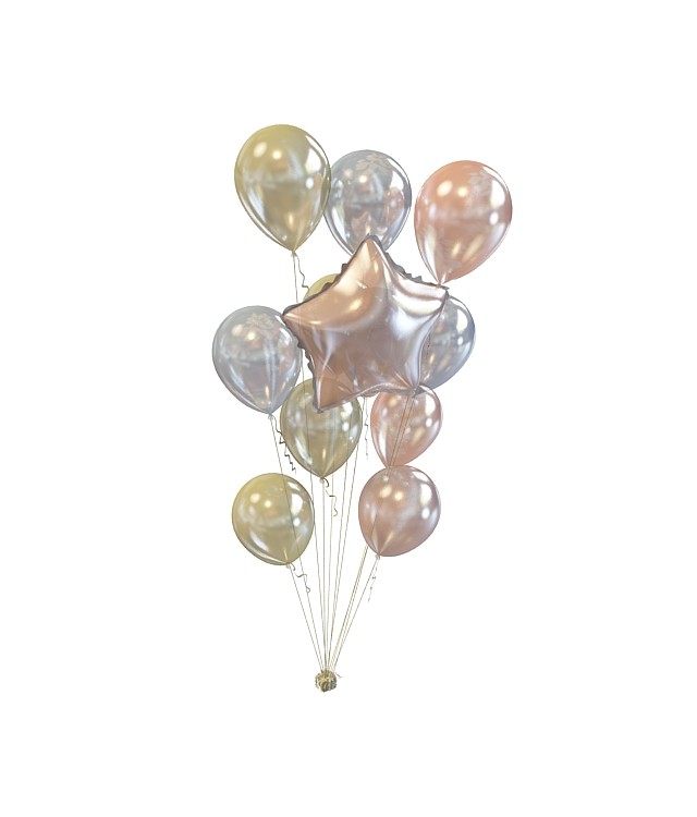 氢气球3D模型