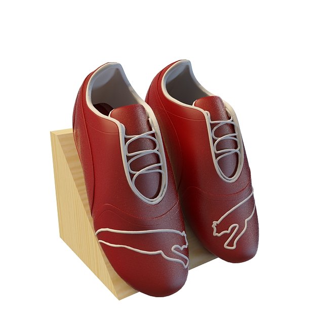 彪马运动鞋3D模型