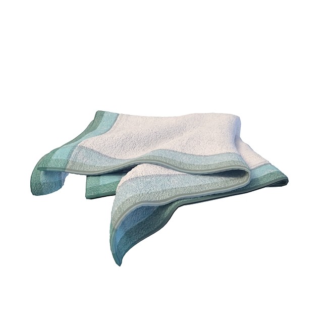 方形毛巾3D模型