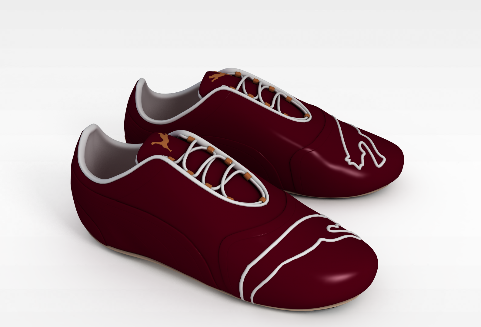 运动鞋3D模型