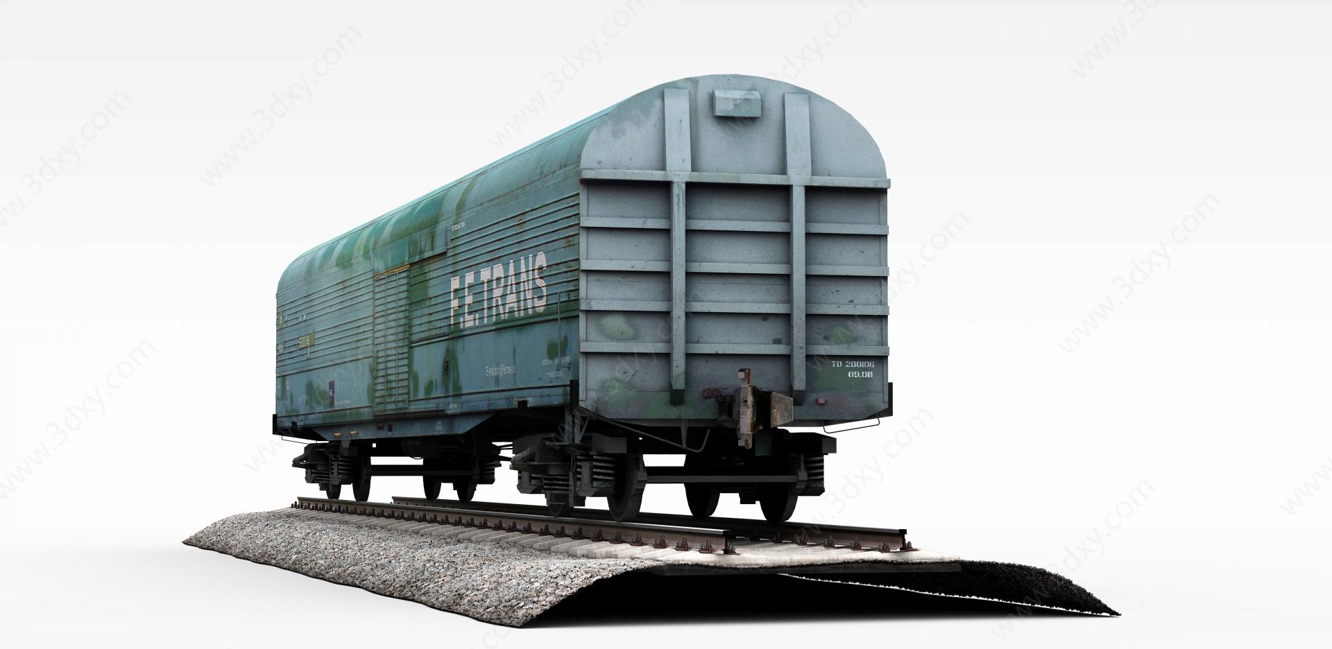 3d货运火车模型,货运火车3d模型下载_3d学苑
