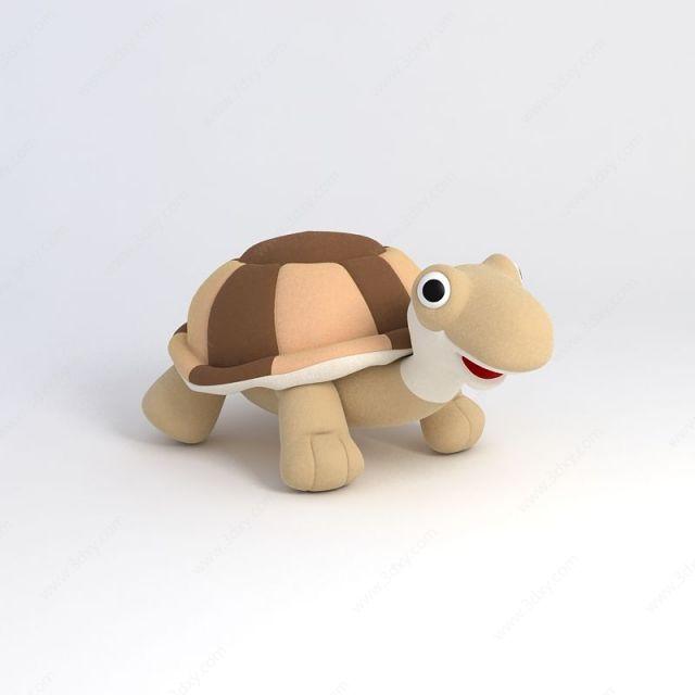 小乌龟3d模型