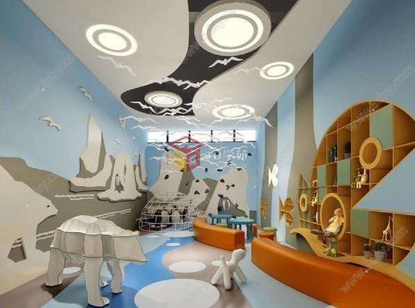 幼儿园儿童房装修设计3D模型