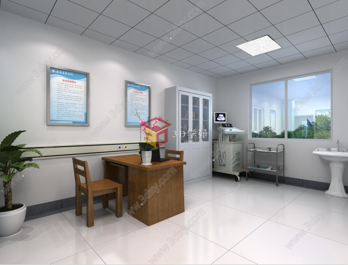 医院门诊室3D模型