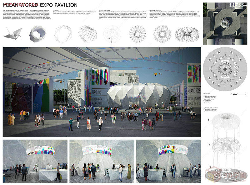 【建筑灵感】2015年米兰世博会AC-CA建筑竞赛十强获奖作品