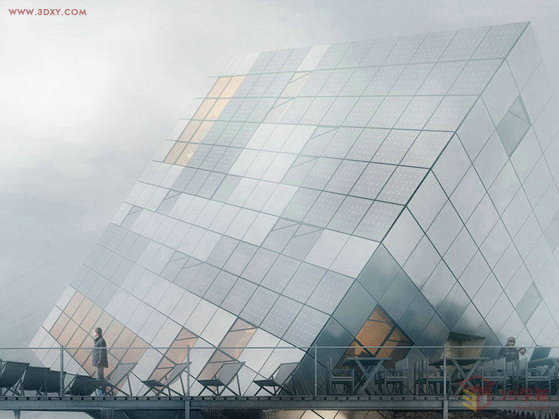 【建筑灵感】超现实主义立方体建筑设计