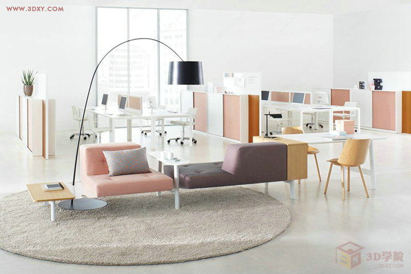 【空间灵感】办公室岛屿设计之模块化家具