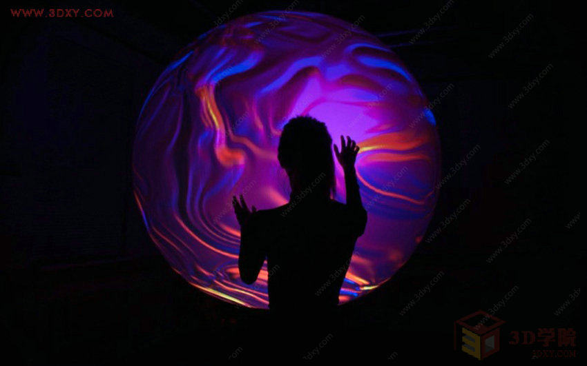 【装置灵感】虚无缥缈的360度球体投影雕塑装置