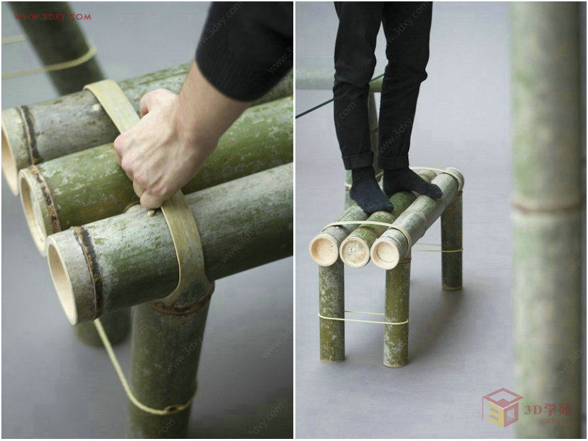【设计灵感】创新竹家具系列Soba