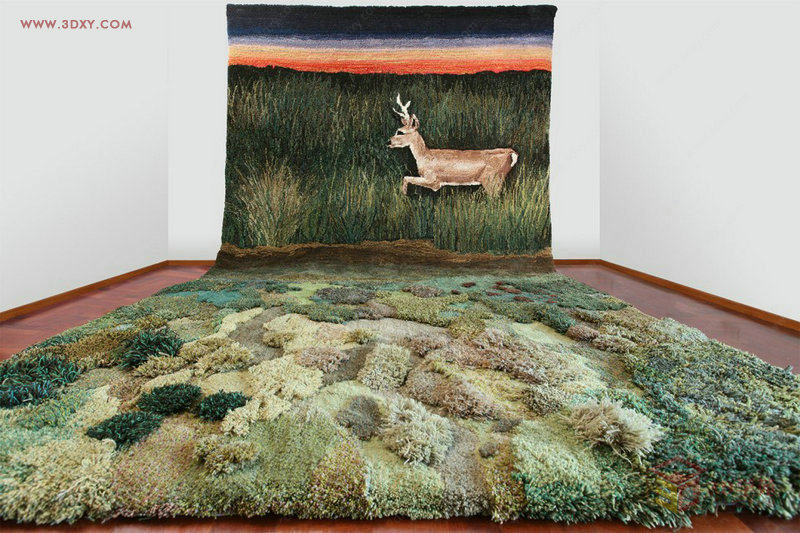 【创意分享】羊毛毯的艺术视觉