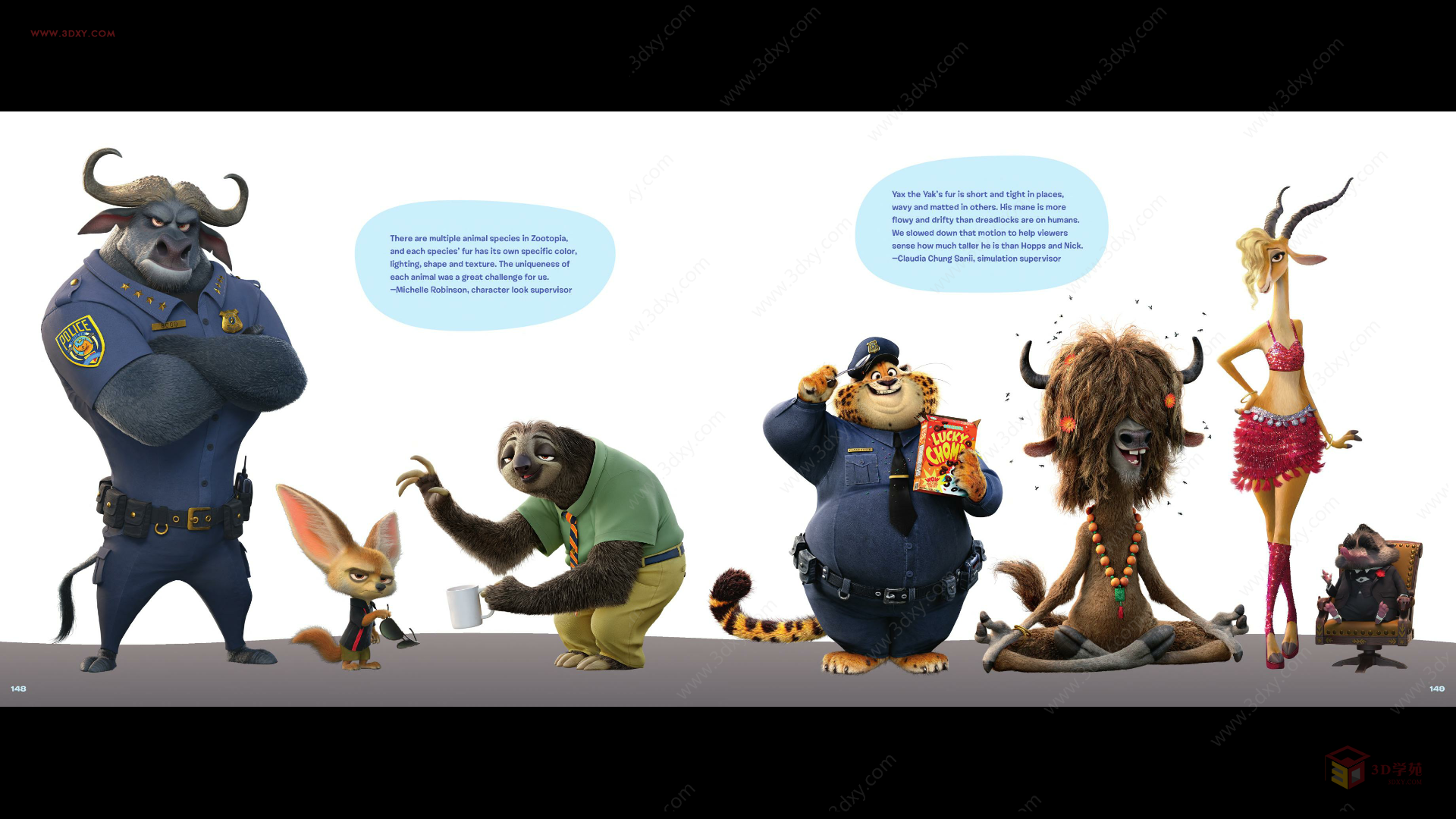 疯狂动物城喜欢的3个角色|动漫|动画片|webbee - 原创作品 - 站酷 (ZCOOL)