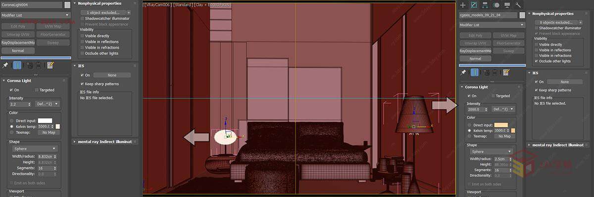 高级室内静帧作品的制作流程教程