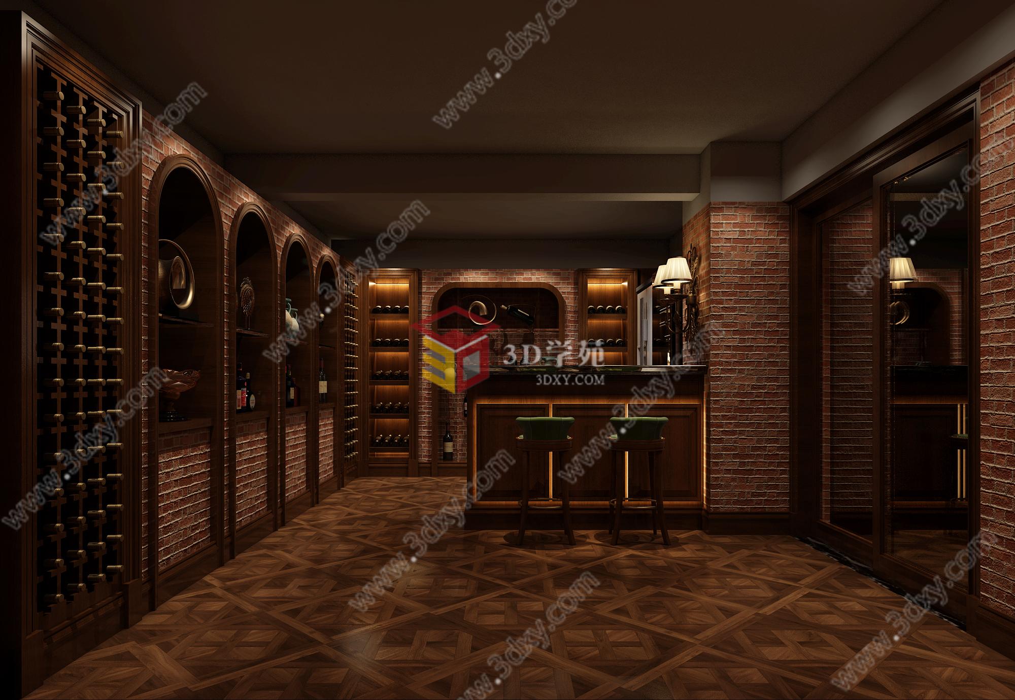 酒窖3D模型