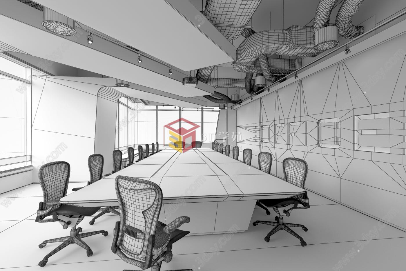 会议室3D模型