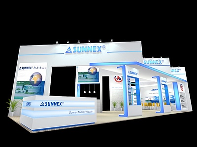 新力士sunnex展厅展览模型