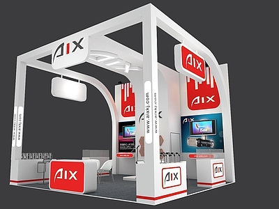 AIX国外展展览模型