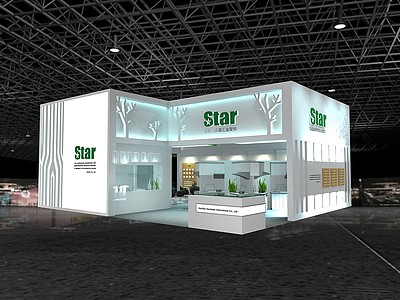 star五金展览模型