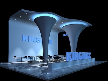 KINGMAX电脑硬件展览模型