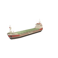 远洋货轮3D模型3d模型